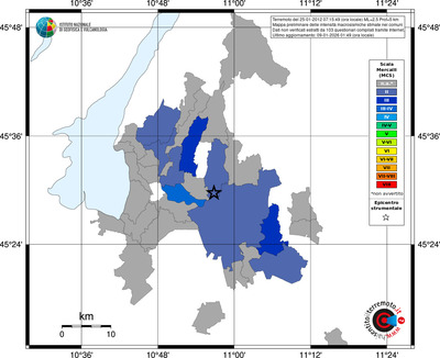 Mappa MCS - territori comuni