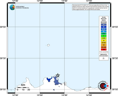 Mappa MCS - territori località