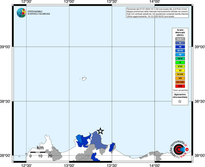 Mappa MCS - territori comuni
