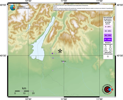 Mappa comuni con almeno 3 questionari