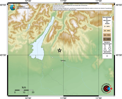 Mappa comuni con almeno 3 questionari