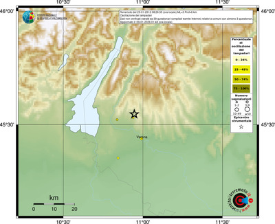 Mappa comuni con almeno 3 questionari