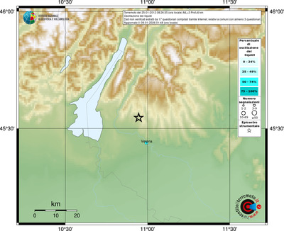 Mappa comuni con almeno 3 questionari