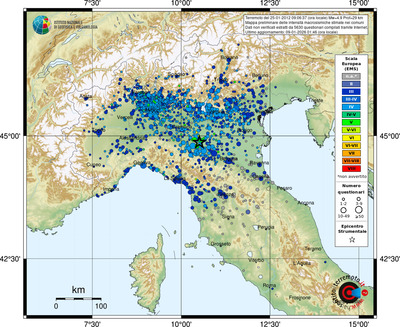 Mappa EMS - comuni