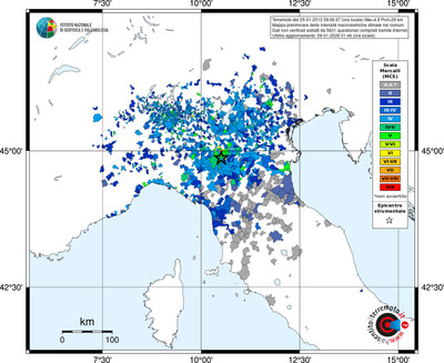 Mappa MCS - territori comuni