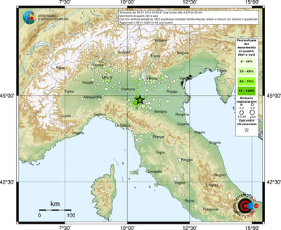 Mappa comuni con almeno 3 questionari
