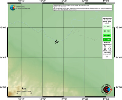 Mappa comuni con almeno 3 questionari