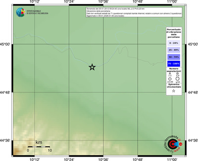 Mappa comuni con almeno 3 questionari
