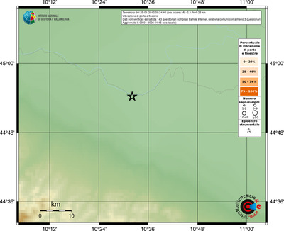 Mappa comuni con almeno 3 questionari