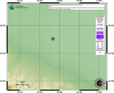 Mappa comuni con almeno 3 questionari
