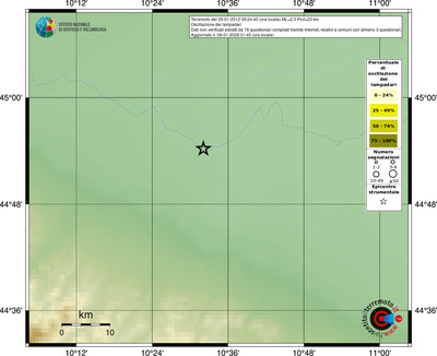 Mappa comuni con almeno 3 questionari