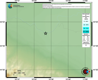 Mappa comuni con almeno 3 questionari