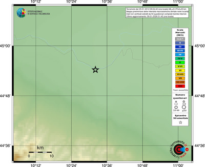 Mappa MCS - località