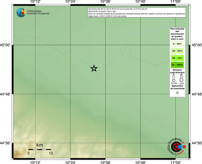 Mappa comuni con almeno 3 questionari
