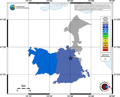 Mappa MCS - territori comuni