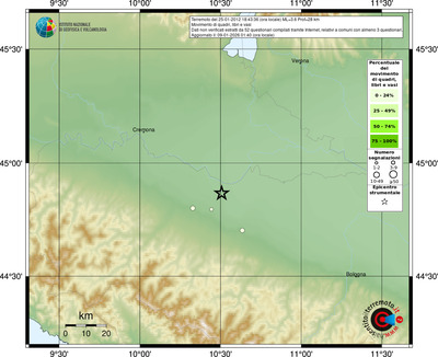 Mappa comuni con almeno 3 questionari