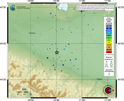 Mappa EMS - comuni