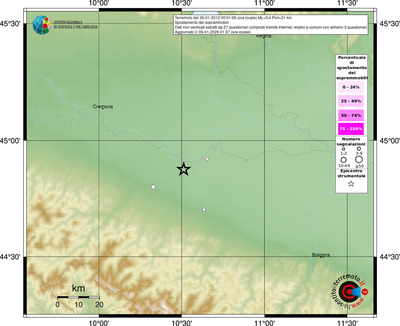 Mappa comuni con almeno 3 questionari