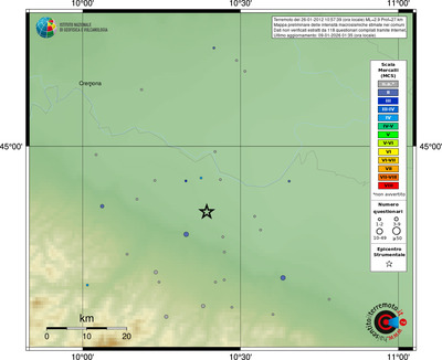 Mappa MCS - comuni