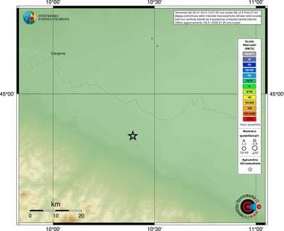 Mappa MCS - località