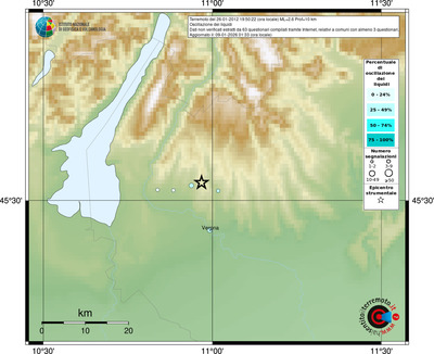 Mappa comuni con almeno 3 questionari