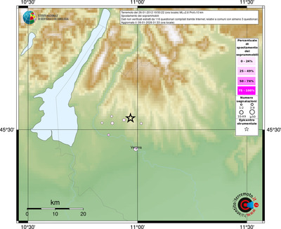 Mappa comuni con almeno 3 questionari