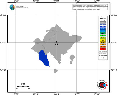 Mappa MCS - territori comuni