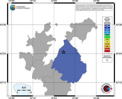 Mappa MCS - territori comuni
