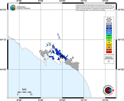 Mappa MCS - territori località