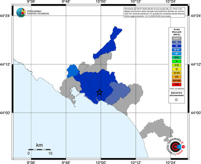 Mappa MCS - territori comuni