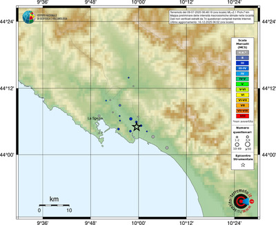 Mappa MCS - località
