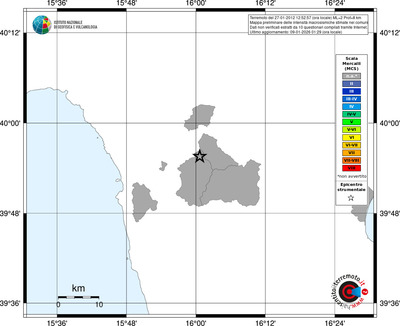 Mappa MCS - territori comuni
