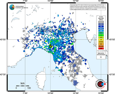 Mappa MCS - territori comuni