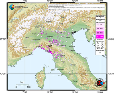 Mappa comuni con almeno 3 questionari