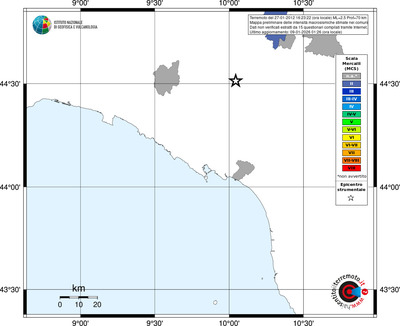Mappa MCS - territori comuni