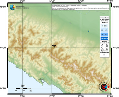 Mappa comuni con almeno 3 questionari