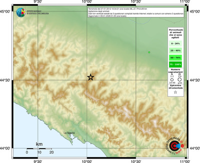 Mappa comuni con almeno 3 questionari
