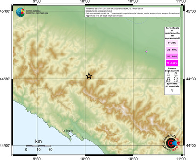 Mappa comuni con almeno 3 questionari