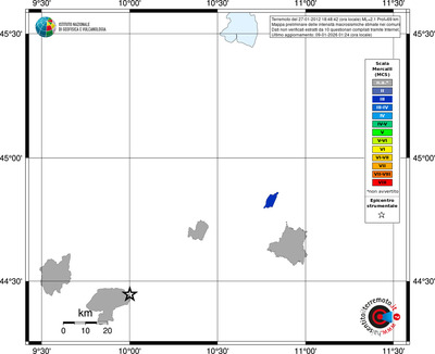 Mappa MCS - territori comuni