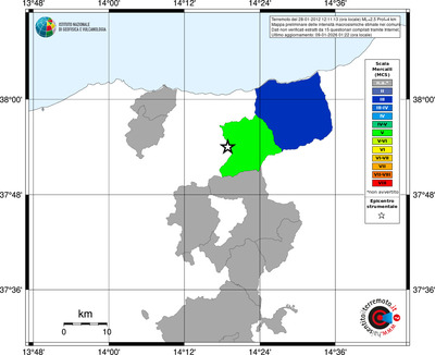 Mappa MCS - territori comuni