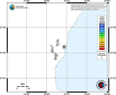 Mappa EMS - territori località