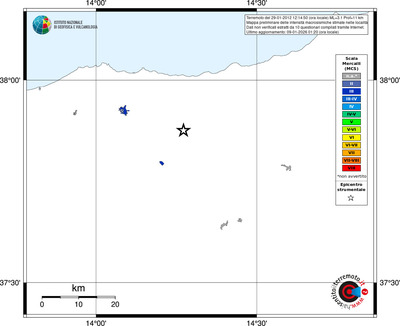 Mappa MCS - territori località
