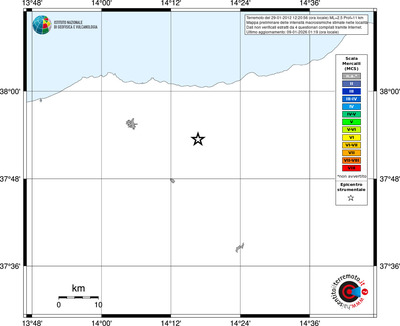 Mappa MCS - territori località