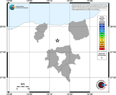 Mappa MCS - territori comuni