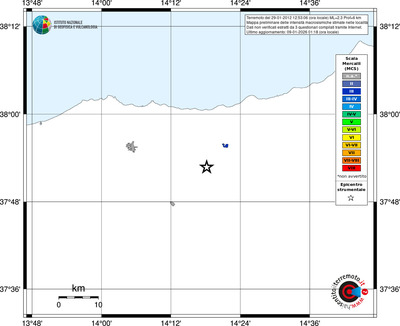 Mappa MCS - territori località