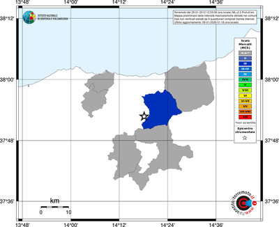 Mappa MCS - territori comuni