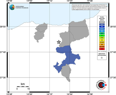 Mappa MCS - territori comuni