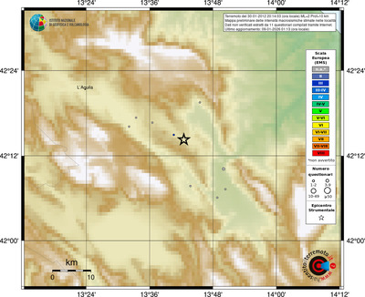 Mappa EMS - località