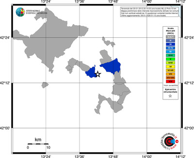 Mappa MCS - territori comuni
