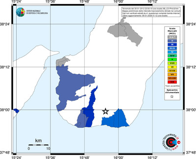Mappa MCS - territori comuni